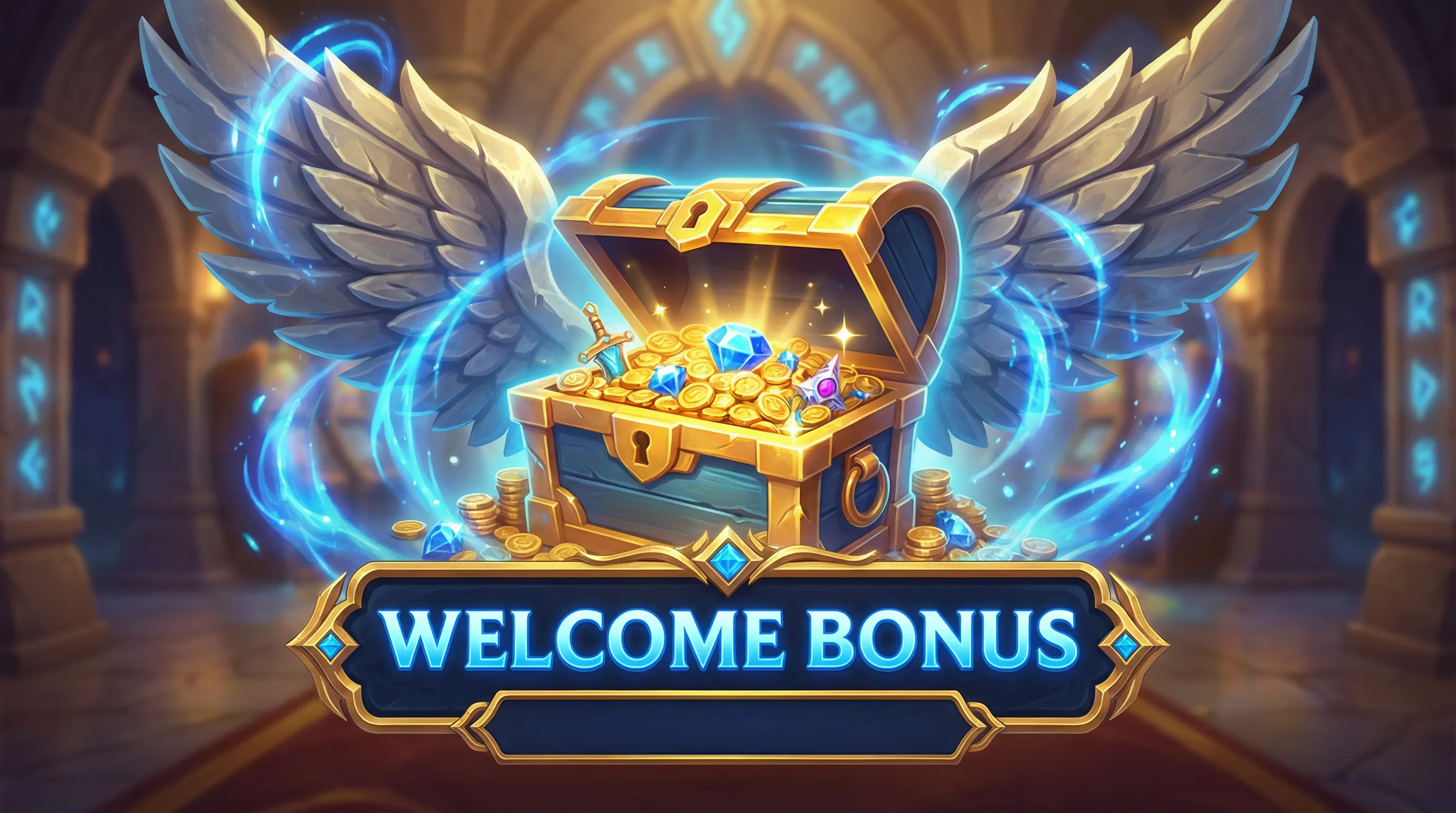 Bônus de Boas-Vindas vaidebet - Baú de tesouros demaciano